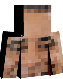 Black skin: bust render