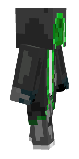 Black skin: body, right side render