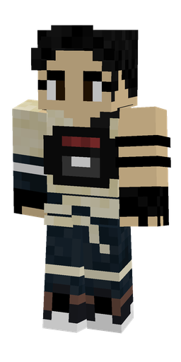 Black skin: body, front render
