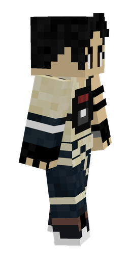 Black skin: body, right side render
