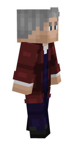 Black skin: body, right side render