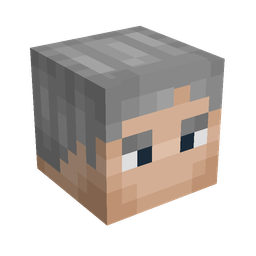 Black skin: head render