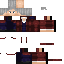 Black skin: raw texture render
