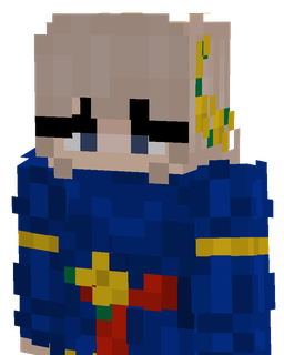 Blue skin: bust render