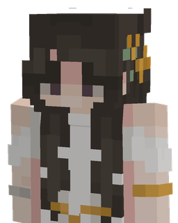 Black skin: bust render