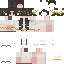 Black skin: raw texture render