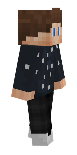 Black skin: body, right side render