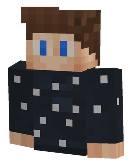 Black skin: bust render