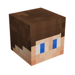 Black skin: head render