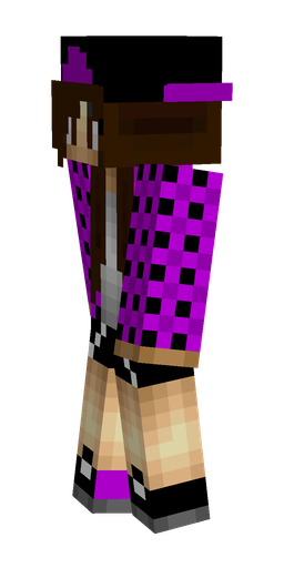 Black skin: body, left side render
