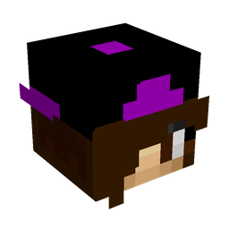 Black skin: head render