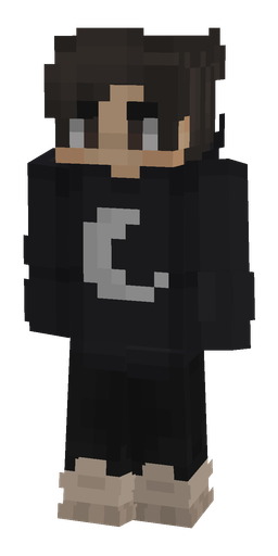 Black skin: body, front render