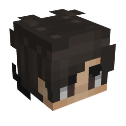 Black skin: head render
