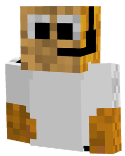 Blue skin: bust render