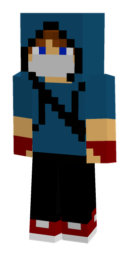 Black skin: body, front render