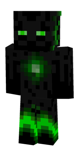 Black skin: body, front render