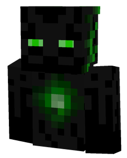 Black skin: bust render