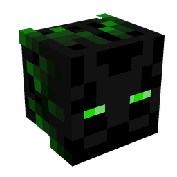 Black skin: head render