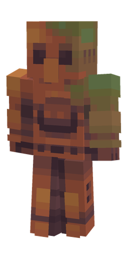 Brown skin: body, front render