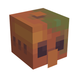 Brown skin: head render