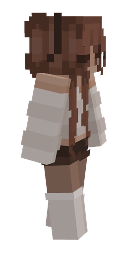 Brown skin: body, right side render