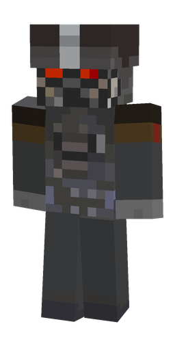 Black skin: body, front render