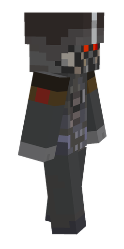 Black skin: body, right side render
