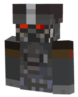 Black skin: bust render