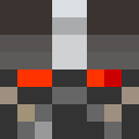 Black skin: face render