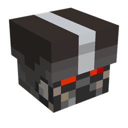Black skin: head render