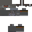 Black skin: raw texture render