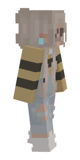 Gray skin: body, right side render