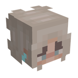 Gray skin: head render