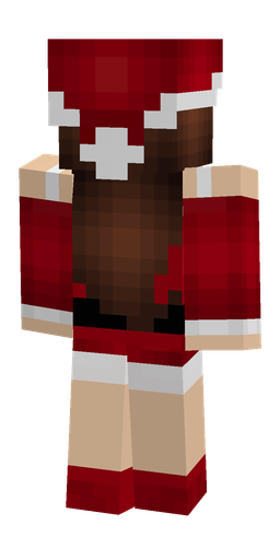 Brown skin: body, back render