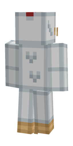 Classic skin: body, back render