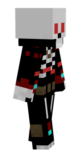 Black skin: body, right side render