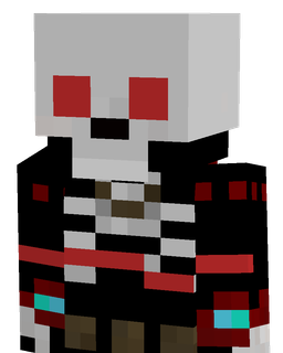 Black skin: bust render