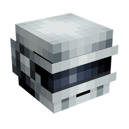 Black skin: head render