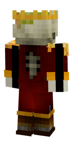 Black skin: body, back render