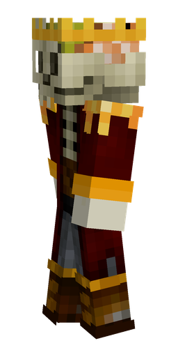 Black skin: body, left side render