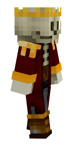 Black skin: body, right side render