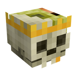 Black skin: head render