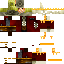 Black skin: raw texture render