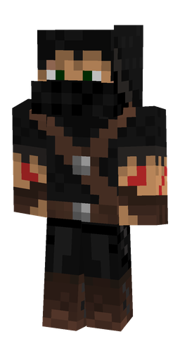 Black skin: body, front render