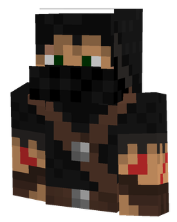 Black skin: bust render