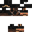 Black skin: raw texture render