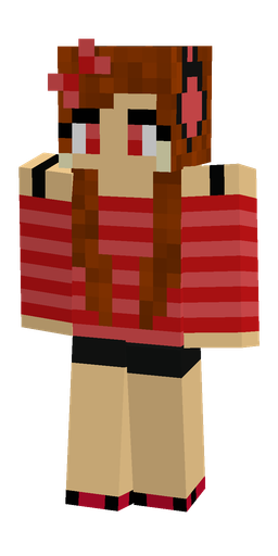 Brown skin: body, front render