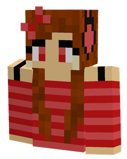 Brown skin: bust render