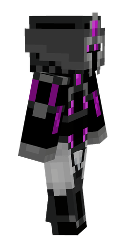 Black skin: body, right side render