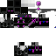 Black skin: raw texture render